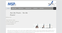 Desktop Screenshot of medien-systempartner.de